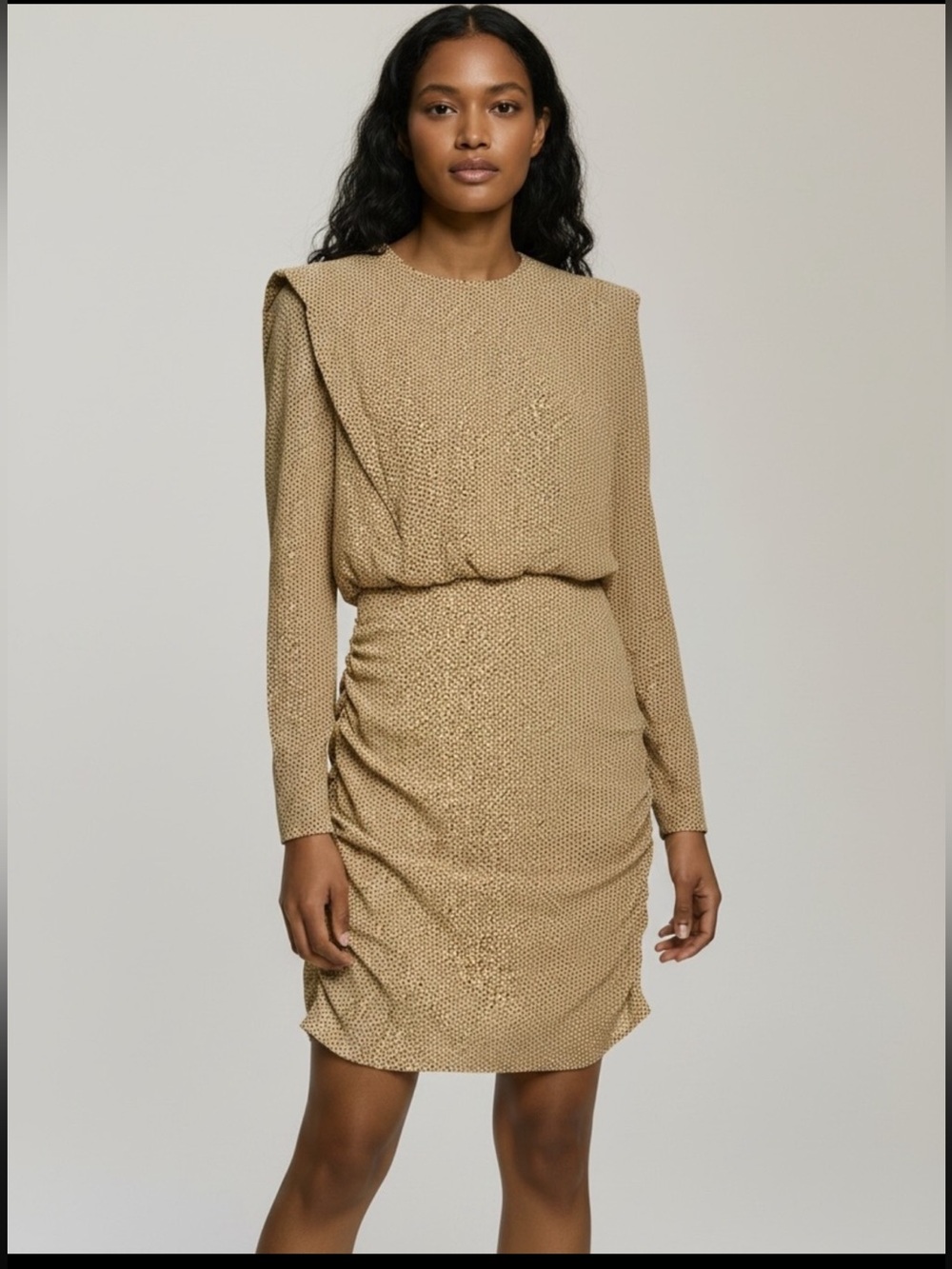 Ted Baker London Quincy Mini Dress With Shoulder Detail